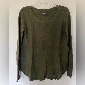 American Eagle Lightweight Sweater Shirt Olive Green